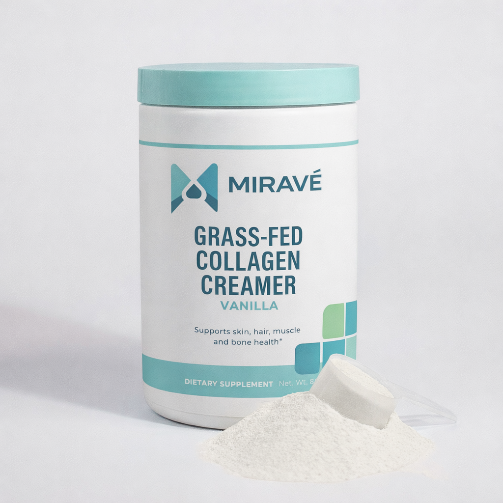 Mirave's™ Grass-Fed Vanilla Collagen Beauty Creamer
