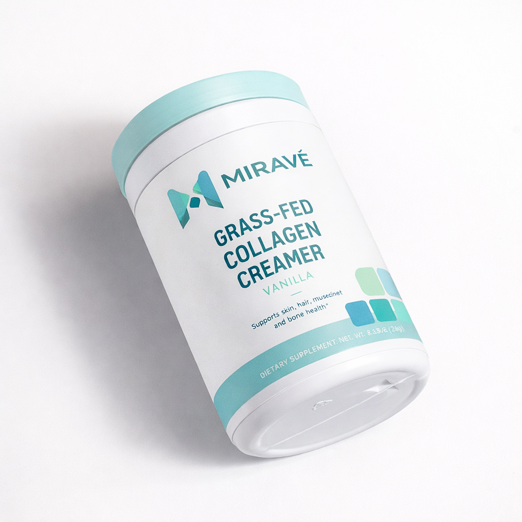 Mirave's™ Grass-Fed Vanilla Collagen Beauty Creamer